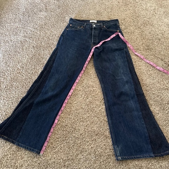 VOUT ATELIER
WIDE LEG FIT DENIM JEANS - DEEP INDIGO
Size 30 - Picture 10 of 12